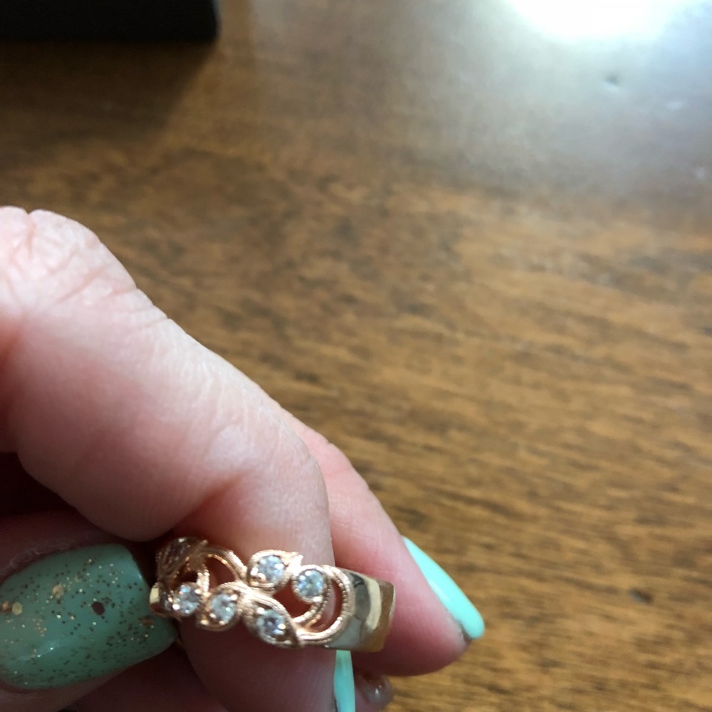 Rose gold diamond Neil Lane ring from Jared. - Picture 2 of 5